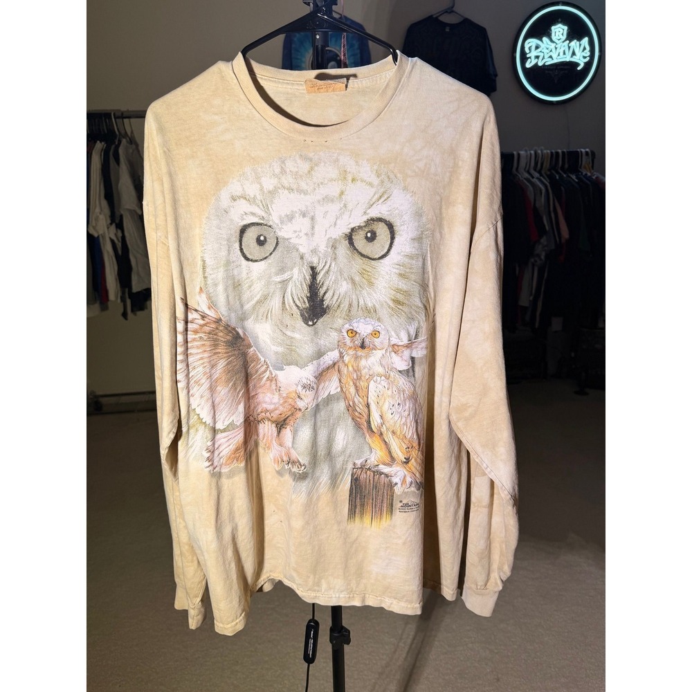 #83 - Vintage 2000 Snowy Owl The Mountain LS XXL